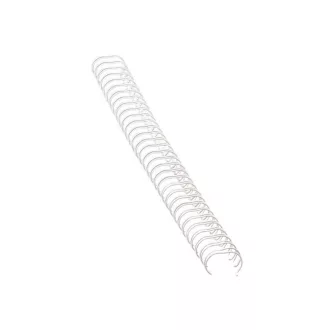 Fém spirál 3:1, 10mm, 51-80lap, Fellowes® 100 db/doboz, fehér – Tonerklinika Debrecen