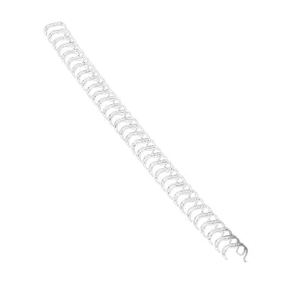 Fém spirál 3:1, 12mm, 81-100lap, Fellowes® 100 db/doboz, fehér – Tonerklinika Debrecen