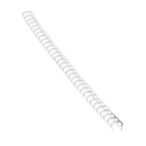 Fém spirál 3:1, 12mm, 81-100lap, Fellowes® 100 db/doboz, fehér – Tonerklinika Debrecen