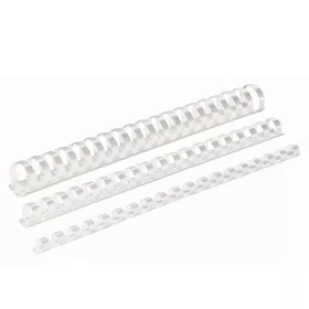 Spirál műanyag, 10mm, 41-55lap, 100 db/doboz, Fellowes® fehér – Tonerklinika Debrecen