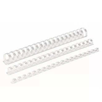 Spirál műanyag, 10mm, 41-55lap, 100 db/doboz, Fellowes® fehér – Tonerklinika Debrecen