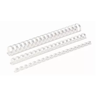 Spirál műanyag, 14mm, 81-100lap, 100 db/doboz, Fellowes® fehér – Tonerklinika Debrecen