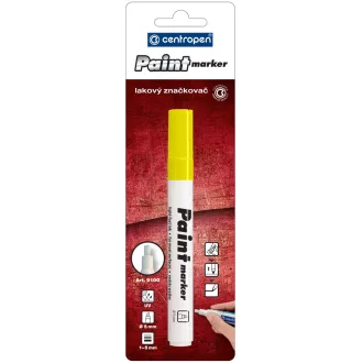 Lakkmarker 1-5mm, vágott hegy Centropen 9100 sárga – Tonerklinika Debrecen