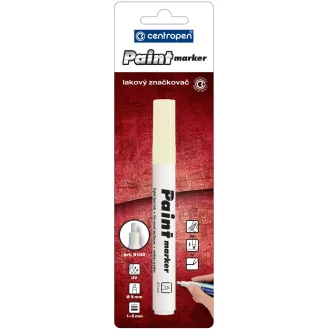 Lakkmarker 1-5mm, vágott hegy Centropen 9100 fehér – Tonerklinika Debrecen