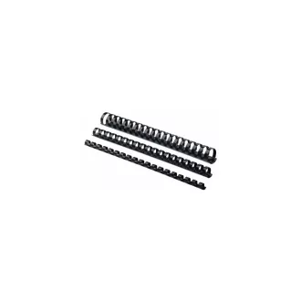 Spirál, műanyag, 22mm, 151-180lap, 50 db/doboz, Fellowes® fekete – Tonerklinika Debrecen