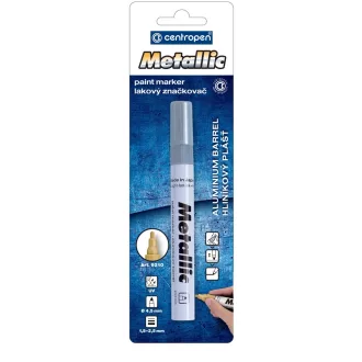 Lakkmarker 1,5-2,5mm, kerek hegy Centropen 9210 ezüst – Tonerklinika Debrecen