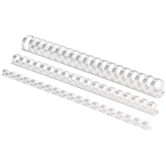 Spirál, műanyag, 45mm, 341-410lap, 50 db/doboz, Fellowes® fehér – Tonerklinika Debrecen