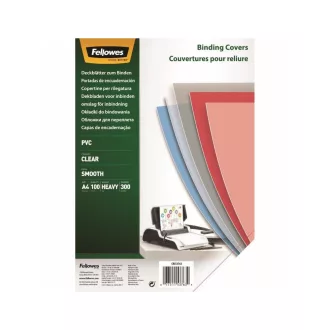 Előlap, A4, 300 mikron, 100 db/csomag, Fellowes® víztiszta – Tonerklinika Debrecen