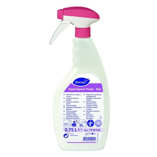 Légfrissítő és textil illatosító szórófejes 750 ml Good Sense Fresh