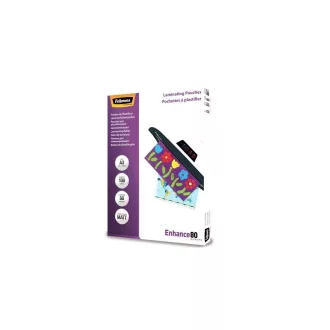 Lamináló fólia, A3, 80 mikron, matt, 100 db/doboz, Fellowes® – Tonerklinika Debrecen