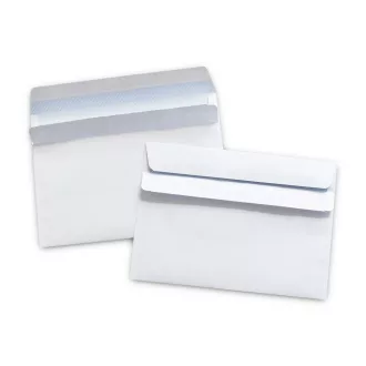 Boríték LC/5 öntapadó bélésnyomott 162×229mm Bluering® fehér – Tonerklinika Debrecen