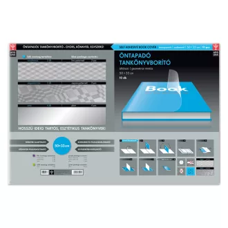 Tankönyvborító öntapadó, 50x33cm, 10 ív/csomag, Ars Una, geometrikus – Tonerklinika Debrecen