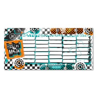 Órarend egylapos fiús, Ars Una ROLLIN MANIA (5228) 22 25db/csomag – Tonerklinika Debrecen