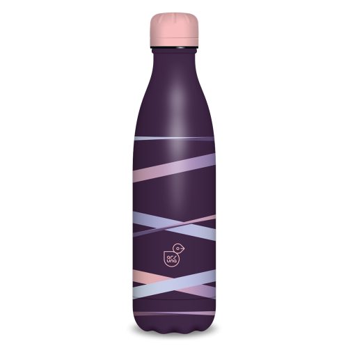 Fémkulacs duplafalú 500ml Ars Una Ribbon-purple (5168) 22