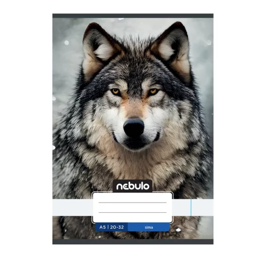 Füzet, A5, sima, 20-32, Vagány minták, 16 db/csomag Nebulo – Tonerklinika Debrecen