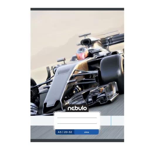 Füzet, A5, sima, 20-32, Vagány minták, 16 db/csomag Nebulo – Tonerklinika Debrecen