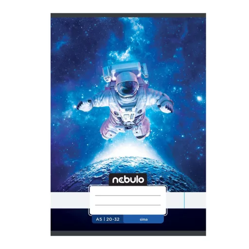 Füzet, A5, sima, 20-32, Vagány minták, 16 db/csomag Nebulo – Tonerklinika Debrecen