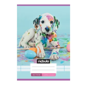 Füzet, A5, 1. osztályos vonalas, 14-32, Cuki minták, 16 db/csomag Nebulo – Tonerklinika Debrecen
