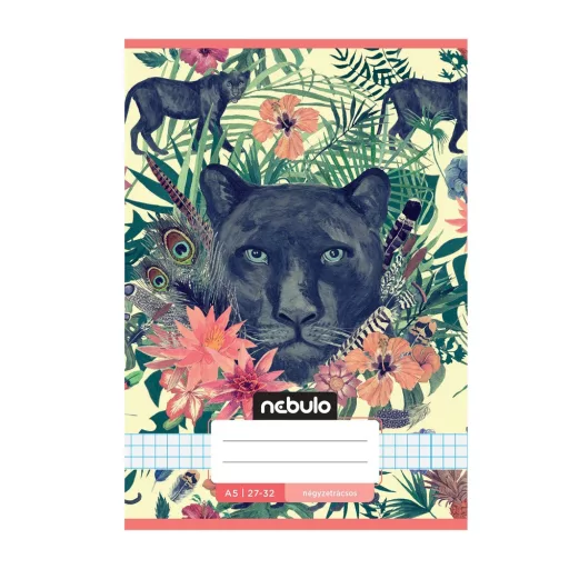 Füzet, A5, kockás, 27-32, Cuki minták, 16 db/csomag Nebulo – Tonerklinika Debrecen