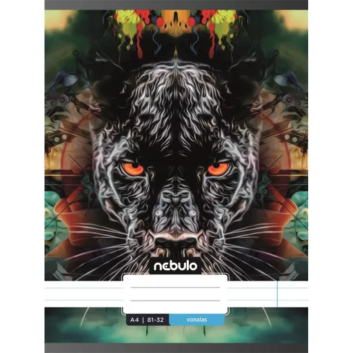 Füzet, A4, vonalas, 81-32, Xtreme minták, 12 db/csomag Nebulo – Tonerklinika Debrecen