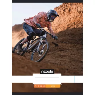 Füzet, A4, sima, 80-32, Xtreme minták, 12 db/csomag Nebulo – Tonerklinika Debrecen