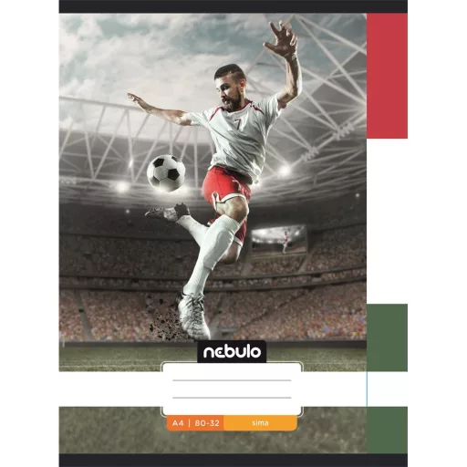 Füzet, A4, sima, 80-32, Xtreme minták, 12 db/csomag Nebulo – Tonerklinika Debrecen