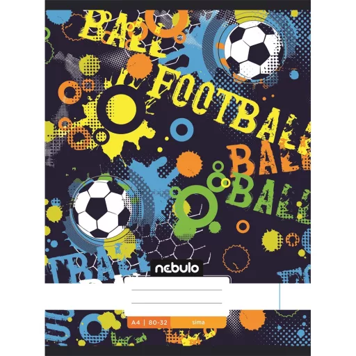 Füzet, A4, sima, 80-32, Xtreme minták, 12 db/csomag Nebulo – Tonerklinika Debrecen