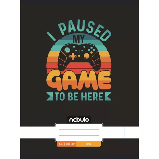 Füzet, A4, sima, 80-32, Xtreme minták, 12 db/csomag Nebulo – Tonerklinika Debrecen