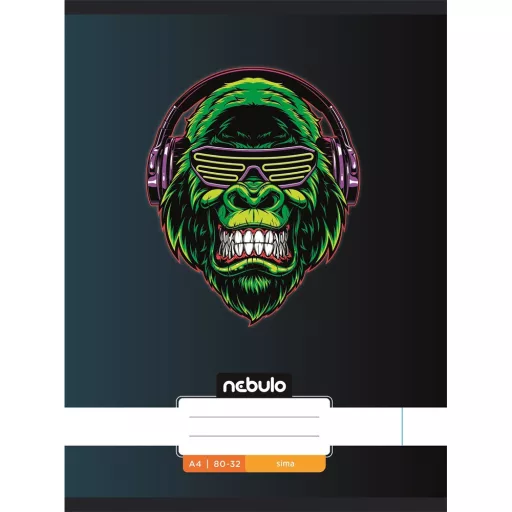 Füzet, A4, sima, 80-32, Xtreme minták, 12 db/csomag Nebulo – Tonerklinika Debrecen