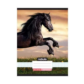 Füzet, A4, kockás, 87-32, L-Design minták, 12 db/csomag Nebulo – Tonerklinika Debrecen