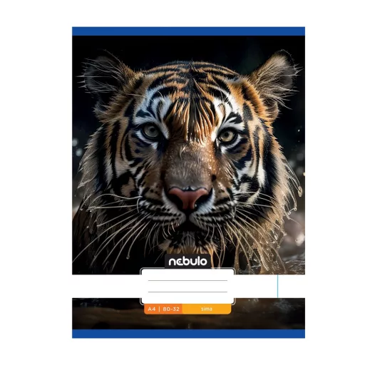 Füzet, A4, sima, 80-32, Állatos minták, 12 db/csomag Nebulo – Tonerklinika Debrecen