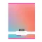 Füzet, A4, vonalas, 81-32, Monochrome és Gradient minták I., 12 db/csomag Nebulo – Tonerklinika Debrecen