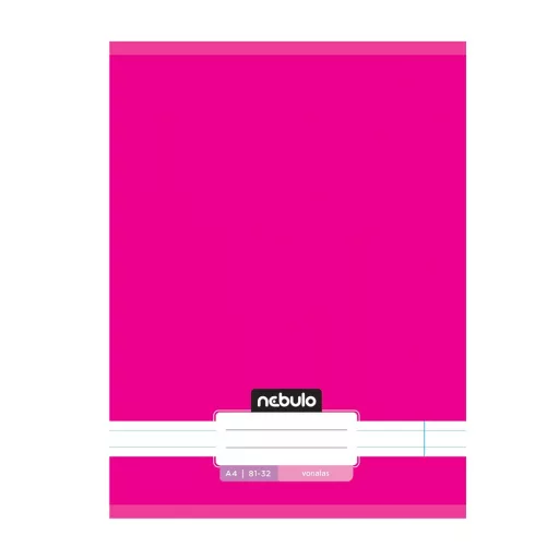 Füzet, A4, vonalas, 81-32, Monochrome és Gradient minták I., 12 db/csomag Nebulo – Tonerklinika Debrecen