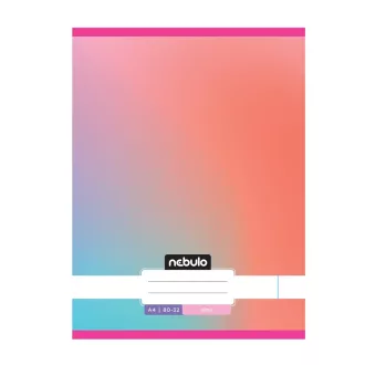 Füzet, A4, sima, 80-32, Monochrome és Gradient minták I., 12 db/csomag Nebulo – Tonerklinika Debrecen