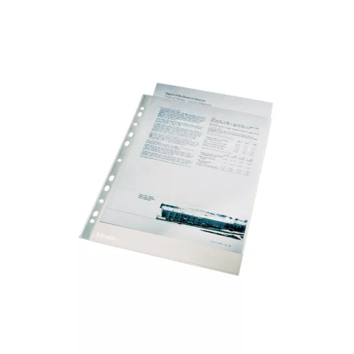 Genotherm lefűzhető, A4, 105 micron víztiszta Esselte 56093 100 db/csomag, – Tonerklinika Debrecen