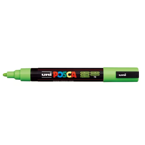 Dekormarker 1,8-2,5mm, Uni Posca PC-5M almazöld – Tonerklinika Debrecen