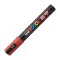 Dekormarker 1,8-2,5mm, Uni Posca PC-5M rubint piros – Tonerklinika Debrecen