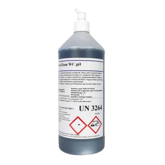 WC tisztító gél 1 liter Hexaclean