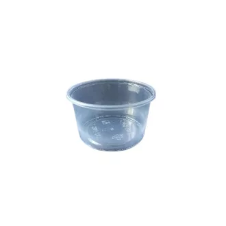   Elviteles doboz alj, kerek, Hagner/Imbisz 400 ml 50 db/csomag, natúr