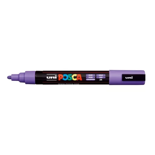Dekormarker 1,8-2,5mm, Uni Posca PC-5M halványlila – Tonerklinika Debrecen