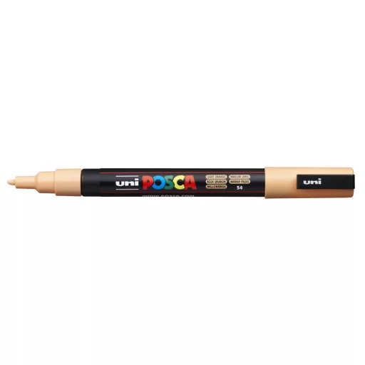 Dekormarker 0,9-1,3mm, Uni Posca PC-3M világos narancs – Tonerklinika Debrecen