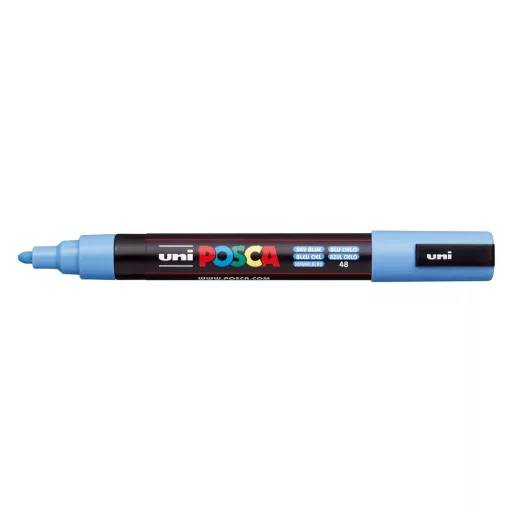 Dekormarker 1,8-2,5mm, Uni Posca PC-5M égszínkék – Tonerklinika Debrecen
