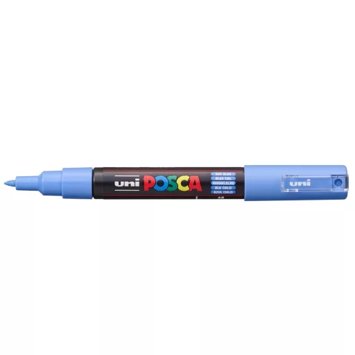 Dekormarker 0,7-1mm, Uni Posca PC-1M égszínkék – Tonerklinika Debrecen