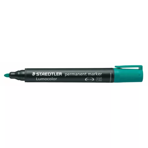 Alkoholos marker 2-5mm, vágott hegyű, Lumocolor 352 Staedtler zöld – Tonerklinika Debrecen