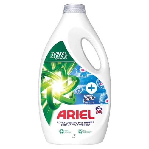 Mosógél 3 liter (60 mosás) Ariel Touch Lenor Fresh Air