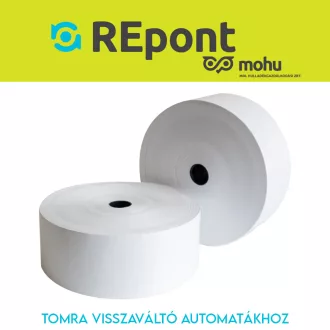 Bluering Hőpapír 58mm széles, 450fm hosszú, cséve 25mm, BPA mentes nyomatlan, TOMRA MOHU visszaváltó gépekhez Bluering® – Tonerklinika Debrecen
