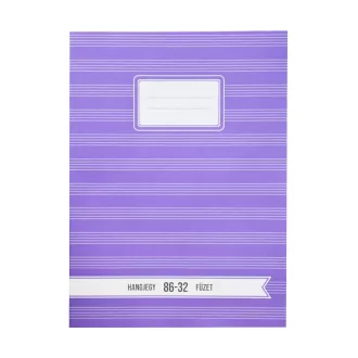 Füzet iskolai A4, 32lap, hangjegy 86-32 Lynx – Tonerklinika Debrecen