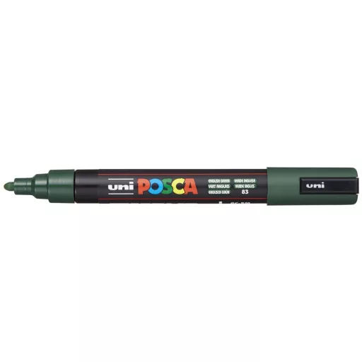 Dekormarker 1,8-2,5mm, Uni Posca PC-5M angolzöld – Tonerklinika Debrecen