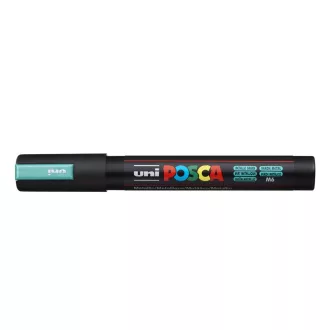 Dekormarker 1,8-2,5mm, Uni Posca PC-5M metál zöld – Tonerklinika Debrecen