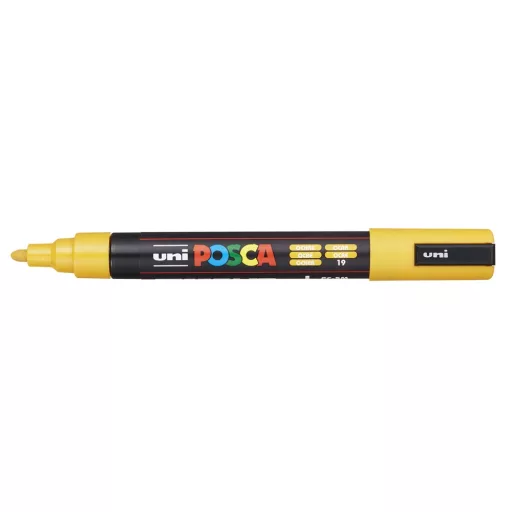 Dekormarker 1,8-2,5mm, Uni Posca PC-5M okker – Tonerklinika Debrecen